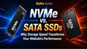 NVMe vs. SATA SSDs: Why Storage Speed Transforms Your Website's Performance