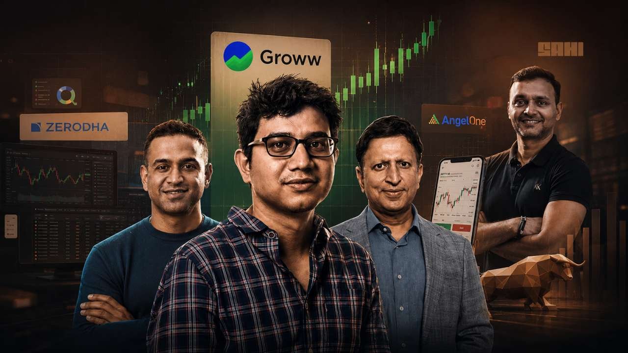 Groww Stays No. 1 as Sahi Enters Top 20 Brokers